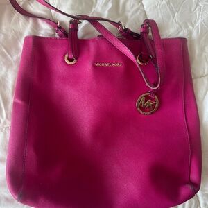 Michael Kors hot pink purse!